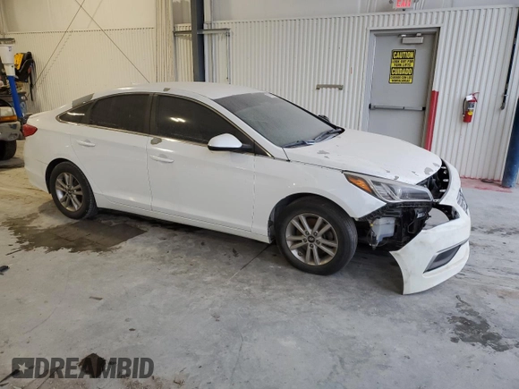2017 Hyundai Sonata SE with VIN 5NPE24AFXHH544532, listed as a Copart auction lot 87716015 with 92,091 mi miles and Salvage Title. Bid and sale history available at DreamBid. Image 4.
