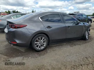 2019 Mazda 3 S Carbon Edition with VIN JM1BPBCM3K1123710, listed as a Copart auction lot 63765644 with 137,243 mi miles and Salvage title. Bid and sale history available at DreamBid. Image 3.