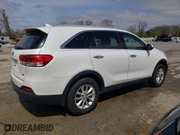 2017 Kia Sorento LX with VIN 5XYPGDA35HG314470, listed as a Copart auction lot 51276865 with 107,299 mi miles and Clean Title. Bid and sale history available at DreamBid. Image 3.