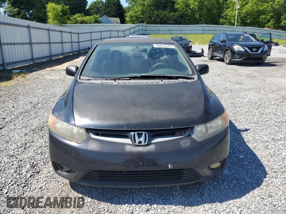 2007 Honda Civic Si with VIN 2HGFG21537H700064, listed as a Copart auction lot 56043375 with 192,753 mi miles and Clean Title. Bid and sale history available at DreamBid. Image 5.