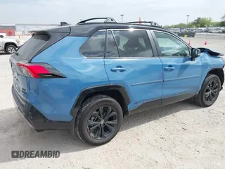 2024 Toyota RAV4 Hybrid XSE with VIN 4T3E6RFV4RU163271, listed as a IAAI auction lot 42237047 with 9,988 mi miles and . Bid and sale history available at DreamBid. Image 4.