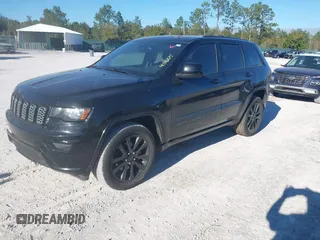 2018 Jeep Grand Cherokee Laredo E with VIN 1C4RJEAG0JC168721, listed as a IAAI auction lot 41162675 with 191,820 mi miles. Bid and sale history available at carsss.com. Image 17.