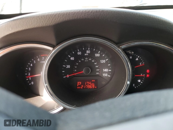 2013 Kia Sorento LX with VIN 5XYKTDA21DG401970, listed as a Copart auction lot 54079365 with 217,969 mi miles and Salvage title. Bid and sale history available at DreamBid. Image 9.