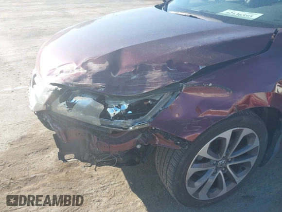 2015 Honda Accord Sport with VIN 1HGCR2F50FA117874, listed as a IAAI auction lot 42136595 with 152,240 mi miles and . Bid and sale history available at DreamBid. Image 17.