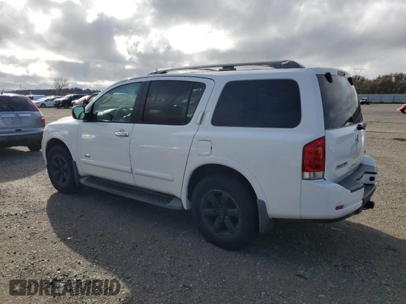 2008 Nissan Armada SE z VIN 5N1AA08D08N623492, wystawiony jako Copart lot #44488795 z przebiegiem 232 730 mil mil oraz Szkoda całkowita • Salvage title. Historia ofert i sprzedaży dostępna na DreamBid. Obrazek 2.