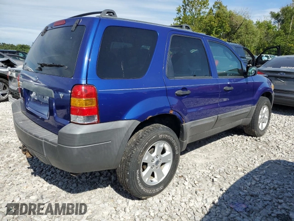 2006 Ford Escape XLT with VIN 1FMCU03166KA85618, listed as a Copart auction lot 68365264 with 161,563 mi miles and Salvage Title. Bid and sale history available at carsss.com. Image 3.