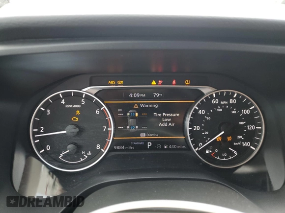 2025 Nissan Rogue SV with VIN 5N1BT3BA3SC802434, listed as a Copart auction lot 54752515 with 9,884 mi miles and Clean Title. Bid and sale history available at DreamBid. Image 9.