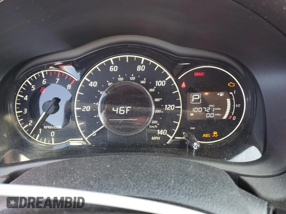 2017 Nissan Note SV with VIN 3N1CE2CP0HL358543, listed as a Copart auction lot 47798275 with 100,721 mi miles and Salvage Title. Bid and sale history available at DreamBid. Image 9.