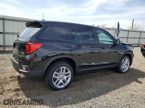 2024 Honda Passport EX-L с VIN 5FNYF8H53RB009113, выставлен на аукционе Copart как лот 54987545 с пробегом 9 443 миль миль и Списание • Salvage title. История ставок и продаж доступна на DreamBid. Изображение 3.