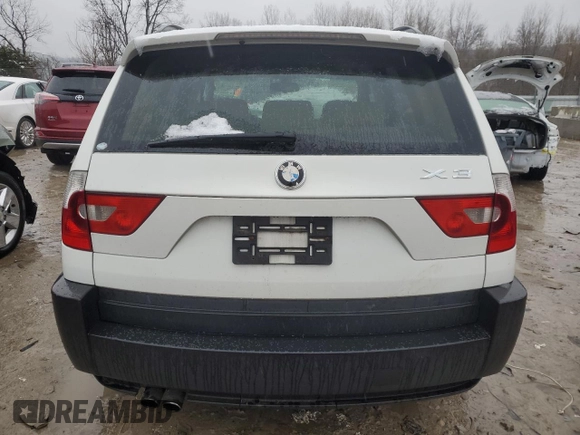 2004 BMW X3 2.5i with VIN WBXPA73494WC42071, listed as a Copart auction lot 44988135 with 234,462 mi miles and Non Repairable. Bid and sale history available at carsss.com. Image 6.