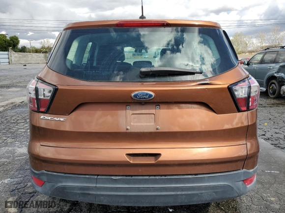 2017 Ford Escape S with VIN 1FMCU0F72HUC11271, listed as a Copart auction lot 49018055 with 163,724 mi miles and Clean Title. Bid and sale history available at carsss.com. Image 6.