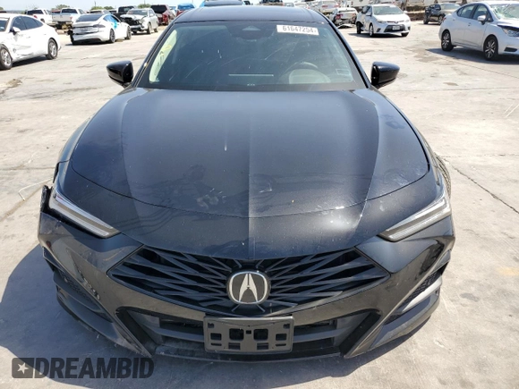2024 Acura TLX Technology with VIN 19UUB5F43RA000103, listed as a Copart auction lot 61647254 with 8,929 mi miles and Salvage Title. Bid and sale history available at DreamBid. Image 5.