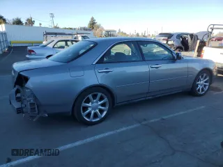 2003 Infiniti M45 with VIN JNKAY41E93M000668, listed as a Copart auction lot 42147365 with 84,625 mi miles and Salvage Title. Bid and sale history available at carsss.com. Image 3.