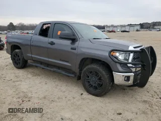 2021 Toyota Tundra SR with VIN 5TFUY5F18MX012725, listed as a Copart auction lot 52550205 with 54,727 mi miles and Salvage title. Bid and sale history available at DreamBid. Image 4.