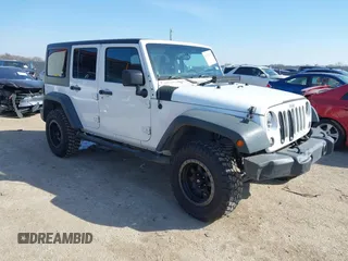2014 Jeep Wrangler Unlimited Sport with VIN 1C4BJWDG2EL100591, listed as a IAAI auction lot 41578357 with 155,929 mi miles and . Bid and sale history available at DreamBid. Image 1.
