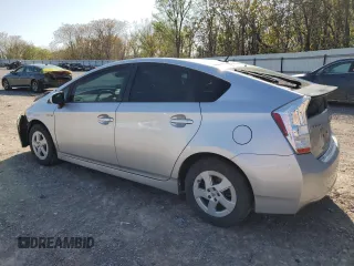 2010 Toyota Prius II with VIN JTDKN3DU7A0072579, listed as a Copart auction lot 52017205 with 278,654 mi miles and Salvage Title. Bid and sale history available at carsss.com. Image 2.