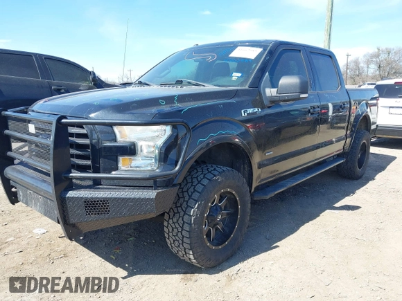 2016 Ford F-150 XLT with VIN 1FTEW1EP3GKF03617, listed as a IAAI auction lot 41662989 with 133,510 mi miles. Bid and sale history available at carsss.com. Image 17.