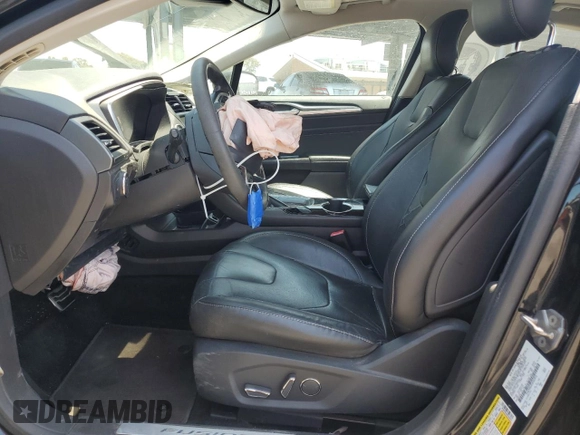 2014 Ford Fusion Titanium Hybrid with VIN 3FA6P0RUXER363916, listed as a Copart auction lot 62224315 with 126,308 mi miles and Salvage title. Bid and sale history available at DreamBid. Image 7.