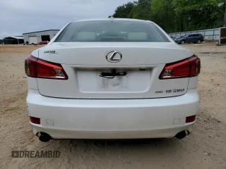 2013 Lexus IS 250 with VIN JTHCF5C24D5063339, listed as a Copart auction lot 53949715 with 114,557 mi miles and Salvage Title. Bid and sale history available at DreamBid. Image 6.