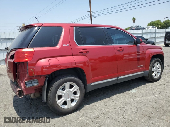 2015 GMC Terrain SLE z VIN 2GKALMEKXF6312408, wystawiony jako Copart lot #58523895 z przebiegiem 91 719 mil mil oraz Szkoda całkowita • Salvage title. Historia ofert i sprzedaży dostępna na DreamBid. Obrazek 3.
