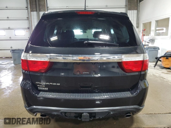 2013 Dodge Durango Special Service with VIN 1C4SDJFT0DC597191, listed as a Copart auction lot 48622525 with 131,218 mi miles and Clean Title. Bid and sale history available at carsss.com. Image 6.