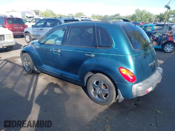 2001 Chrysler PT Cruiser with VIN 3C8FY4BB61T585792, listed as a IAAI auction lot 42103719 with 179,707 mi miles. Bid and sale history available at carsss.com. Image 3.