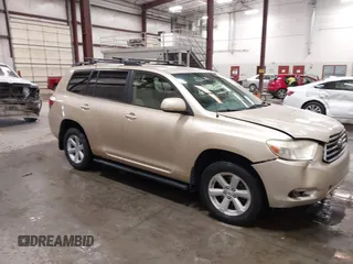 2008 Toyota Highlander with VIN JTEES41A182001698, listed as a IAAI auction lot 42355120 with 213,753 mi miles and . Bid and sale history available at DreamBid. Image 1.
