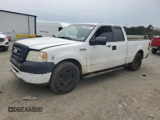 2008 Ford F-150 STX with VIN 1FTRX12W28KD35609, listed as a Copart auction lot 50948055 with 416,130 mi miles and Salvage Title. Bid and sale history available at carsss.com. Image 1.