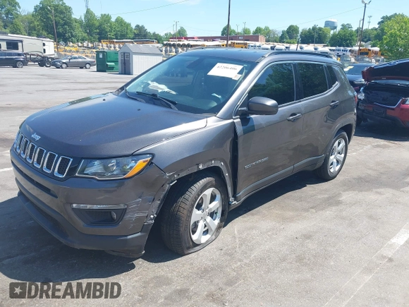 2018 Jeep Compass Altitude with VIN 3C4NJCBB1JT461649, listed as a IAAI auction lot 42206406 with 75,464 mi miles and . Bid and sale history available at DreamBid. Image 17.