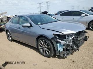 2015 Acura TLX Technology with VIN 19UUB3F52FA007911, listed as a Copart auction lot 53908675 with 119,995 mi miles and Salvage title. Bid and sale history available at DreamBid. Image 4.