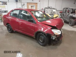 2003 Toyota ECHO with VIN JTDBT123235044408, listed as a IAAI auction lot 41655355 with 1 mi miles. Bid and sale history available at carsss.com. Image 1.