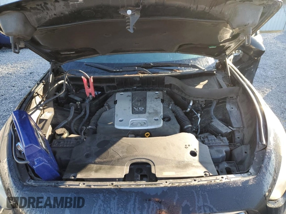 2010 Infiniti FX with VIN JN8AS1MU0AM800328, listed as a Copart auction lot 46993445 with 201,409 mi miles and Salvage title. Bid and sale history available at DreamBid. Image 12.