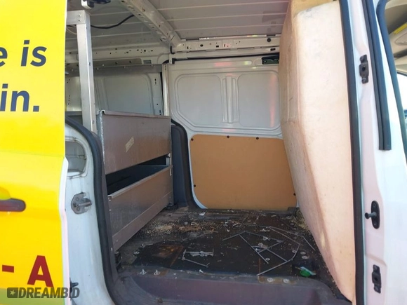 2021 Ford Transit Connect Van XL with VIN NM0LS7E77M1501227, listed as a IAAI auction lot 40856241 with 68,336 mi miles. Bid and sale history available at carsss.com. Image 8.