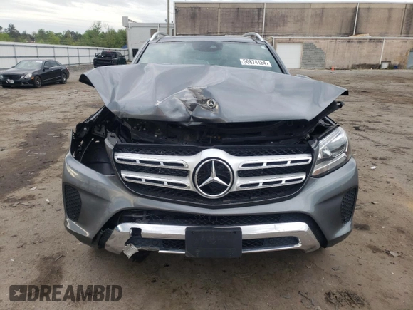 2018 Mercedes-Benz GLS 450 with VIN 4JGDF6EE4JB081514, listed as a Copart auction lot 50874154 with 62,829 mi miles and Salvage Title. Bid and sale history available at DreamBid. Image 5.