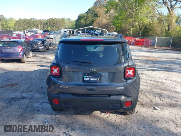 2022 Jeep Renegade Latitude with VIN ZACNJDB14NPN78441, listed as a IAAI auction lot 41997658 with 48,029 mi miles and . Bid and sale history available at DreamBid. Image 16.