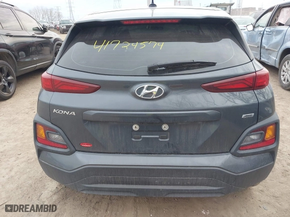 2020 Hyundai Kona SE with VIN KM8K1CAA5LU417461, listed as a IAAI auction lot 41724574 with 63,794 mi miles. Bid and sale history available at carsss.com. Image 16.