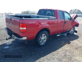 2007 Ford F-150 XLT with VIN 1FTPX14V87FA66549, listed as a IAAI auction lot 41764504 with 1 mi miles. Bid and sale history available at carsss.com. Image 4.