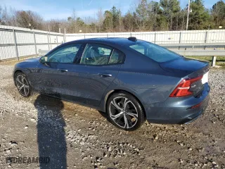 2024 Volvo S60 Core Dark Theme with VIN 7JRL12FK5RG318829, listed as a Copart auction lot 44718565 with 15,567 mi miles and Clean Title. Bid and sale history available at carsss.com. Image 2.