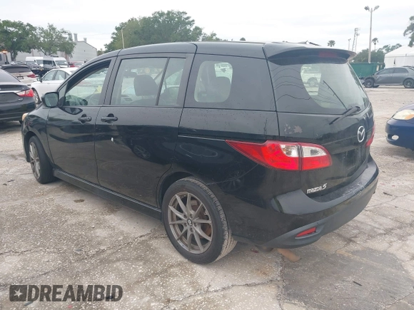 2012 Mazda 5 Grand Touring with VIN JM1CW2DL9C0134697, listed as a IAAI auction lot 41976481 with 224,946 mi miles. Bid and sale history available at carsss.com. Image 3.