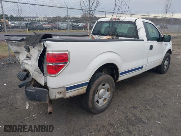 2011 Ford F-150 XL with VIN 1FTMF1CM7BKD67313, listed as a IAAI auction lot 41162578 with 181,771 mi miles. Bid and sale history available at carsss.com. Image 4.