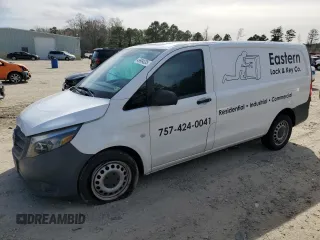2017 Mercedes-Benz Metris Cargo with VIN WD3PG2EA8H3207859, listed as a Copart auction lot 49904035 with 65,756 mi miles and Salvage Title. Bid and sale history available at carsss.com. Image 1.