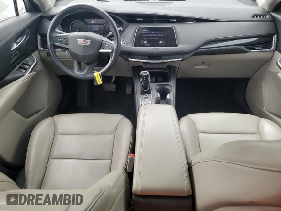 2020 Cadillac XT4 AWD Premium Luxury with VIN 1GYFZDR43LF029047, listed as a Copart auction lot 50190375 with 65,950 mi miles and Salvage title. Bid and sale history available at DreamBid. Image 8.