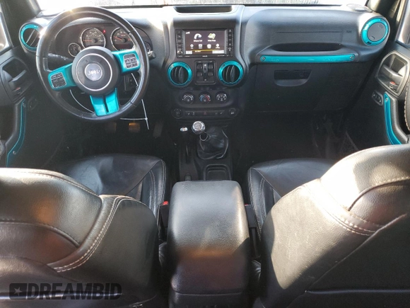 2017 Jeep Wrangler Unlimited Rubicon Recon with VIN 1C4HJWFG0HL558416, listed as a Copart auction lot 88950895 with 115,425 mi miles and Clean title. Bid and sale history available at DreamBid. Image 8.