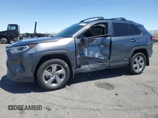 2021 Toyota RAV4 Hybrid LE z VIN JTMB6RFV8MD040419, wystawiony jako Copart lot #56074195 z przebiegiem 63 816 mil mil oraz Szkoda całkowita • Salvage title. Historia ofert i sprzedaży dostępna na DreamBid. Obrazek 1.