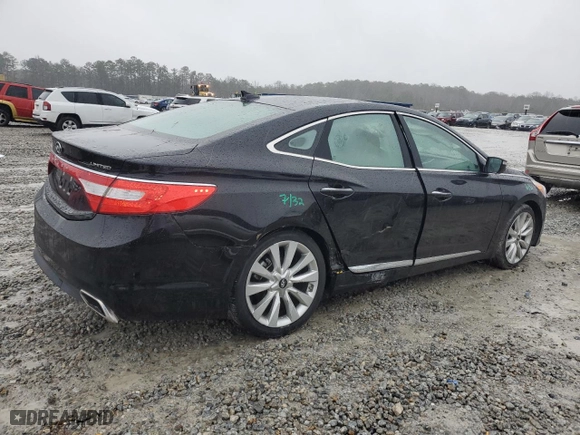 2015 Hyundai Azera Limited with VIN KMHFH4JG5FA479245, listed as a Copart auction lot 44920325 with 78,710 mi miles and Salvage Title. Bid and sale history available at carsss.com. Image 3.