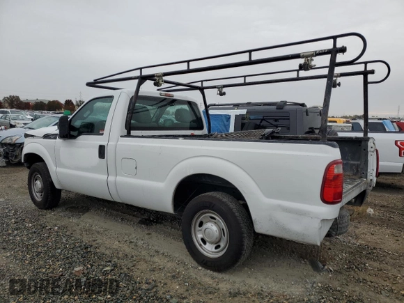 2013 Ford F-250 XL with VIN 1FTBF2A63DEA26381, listed as a Copart auction lot 73170264 with 166,475 mi miles and Salvage Title. Bid and sale history available at DreamBid. Image 2.