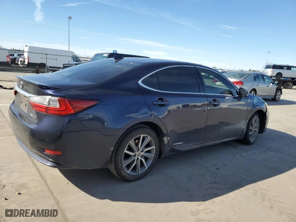 2016 Lexus ES 300h Hybrid with VIN JTHBW1GG1G2108396, listed as a Copart auction lot 46472075 with 166,952 mi miles and Salvage Title. Bid and sale history available at carsss.com. Image 3.