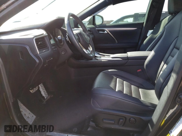 2021 Lexus RX with VIN 2T2YGMDA5MC066415, listed as a Copart auction lot 45372953 with 11,956 mi miles. Bid and sale history available at carsss.com. Image 7.