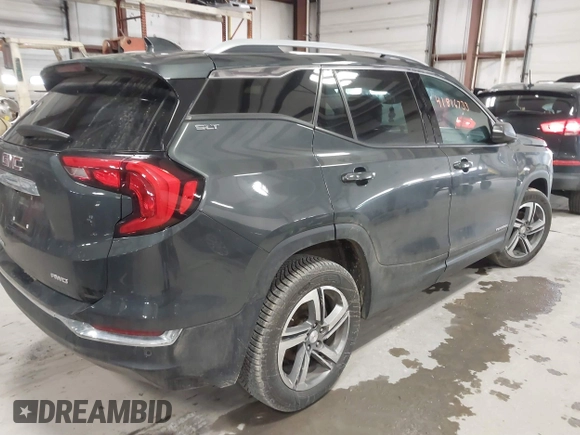 2019 GMC Terrain SLT with VIN 3GKALVEVXKL346483, listed as a IAAI auction lot 41816733 with 93,068 mi miles. Bid and sale history available at carsss.com. Image 4.