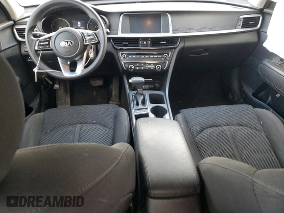 2019 Kia Optima LX with VIN 5XXGT4L38KG354515, listed as a Copart auction lot 47381055 with 126,588 mi miles and Salvage title. Bid and sale history available at DreamBid. Image 8.